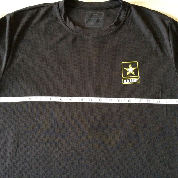 U.S. Army Black T-Shirt | Size Large | Never Worn | Made in the USA - Picture 8 of 9